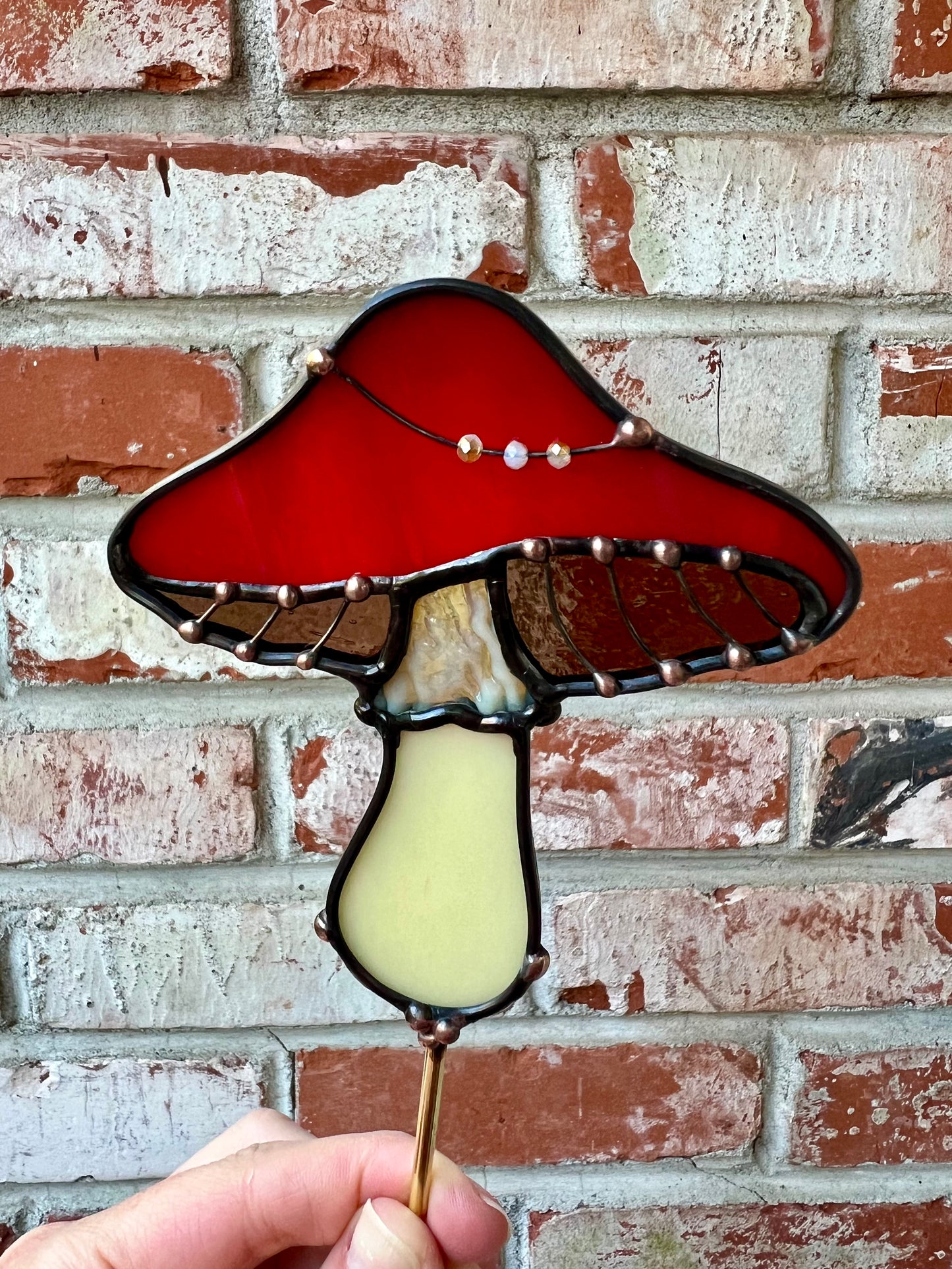 Mushroom Plant Stakes